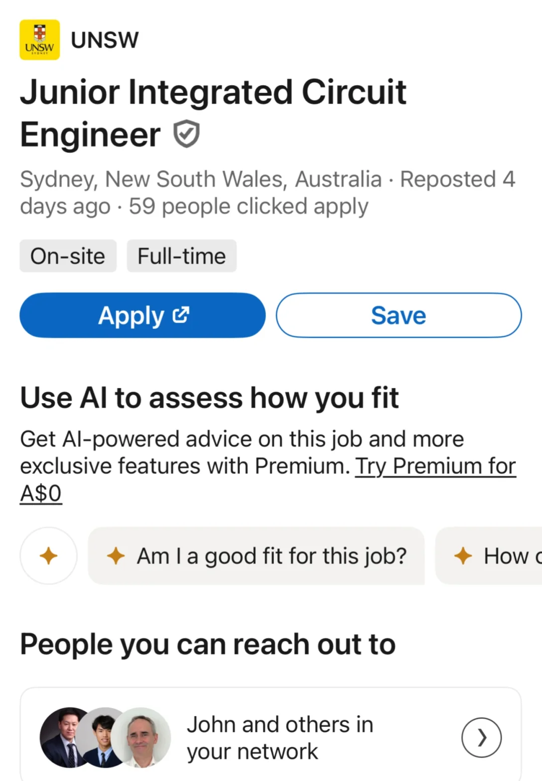 三月澳洲电气工程管培开放申请