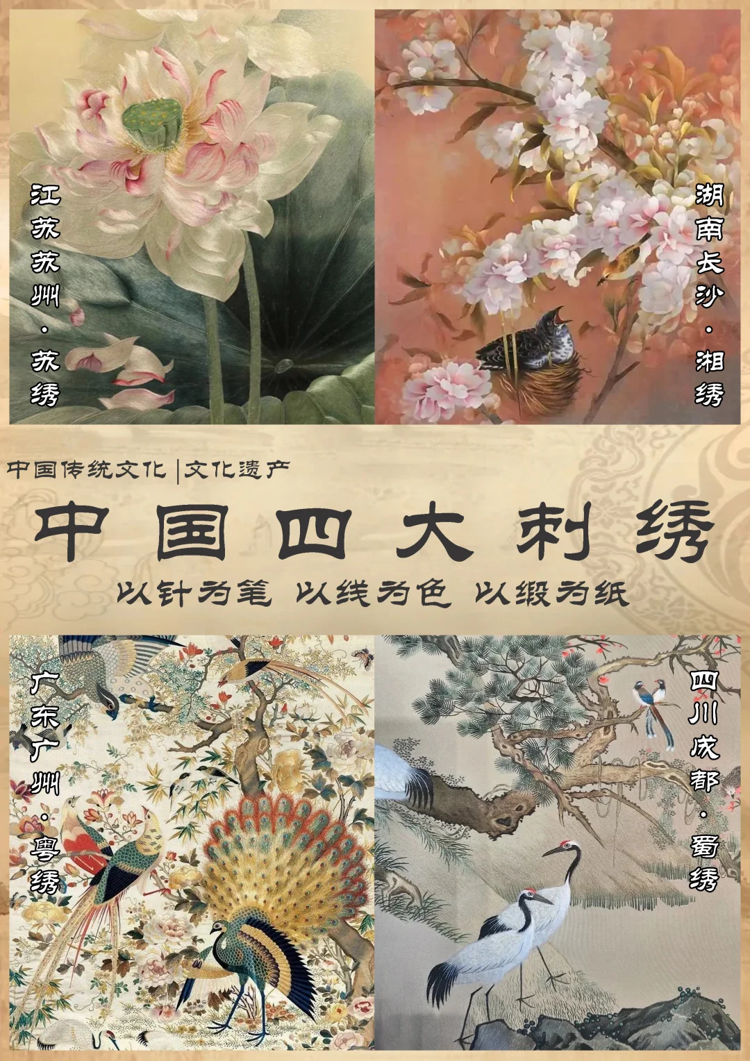 中国四大名绣