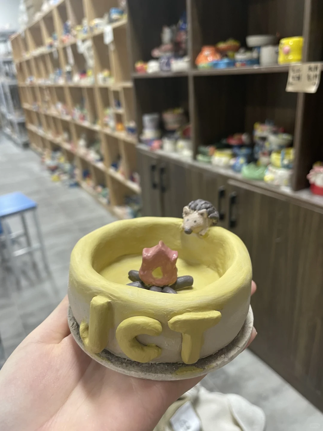 记录一下diy陶艺