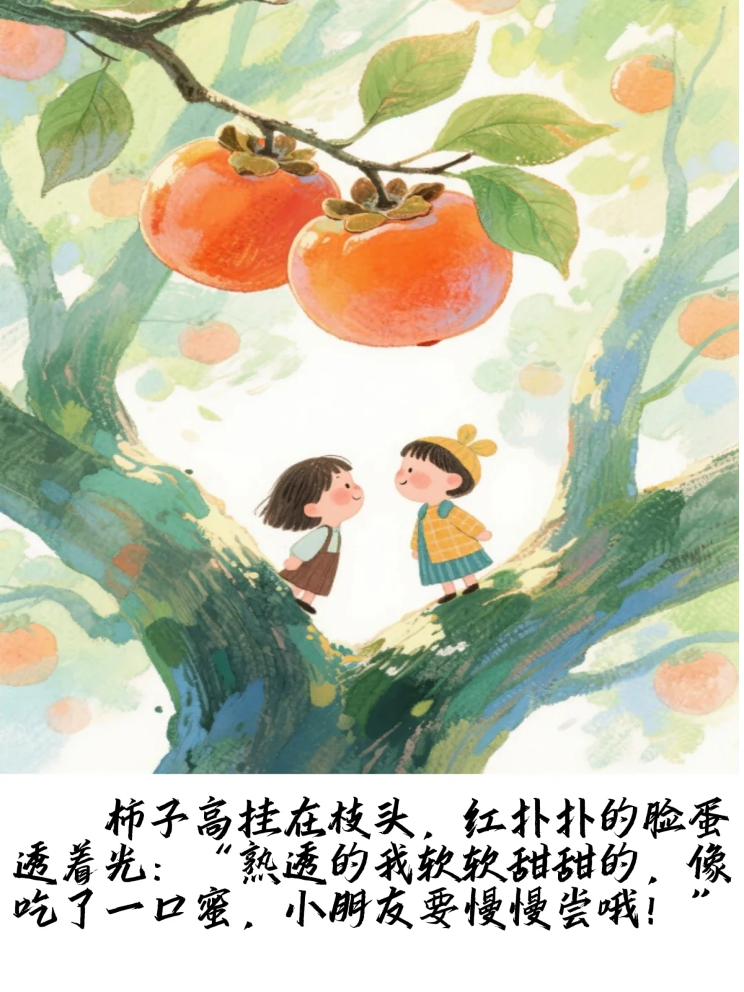 儿童原创绘本故事?《秋天的果实》