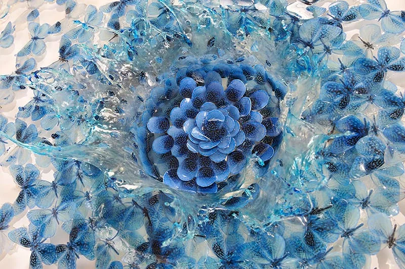 Annalu Boeretto｜树脂玻璃液体雕塑