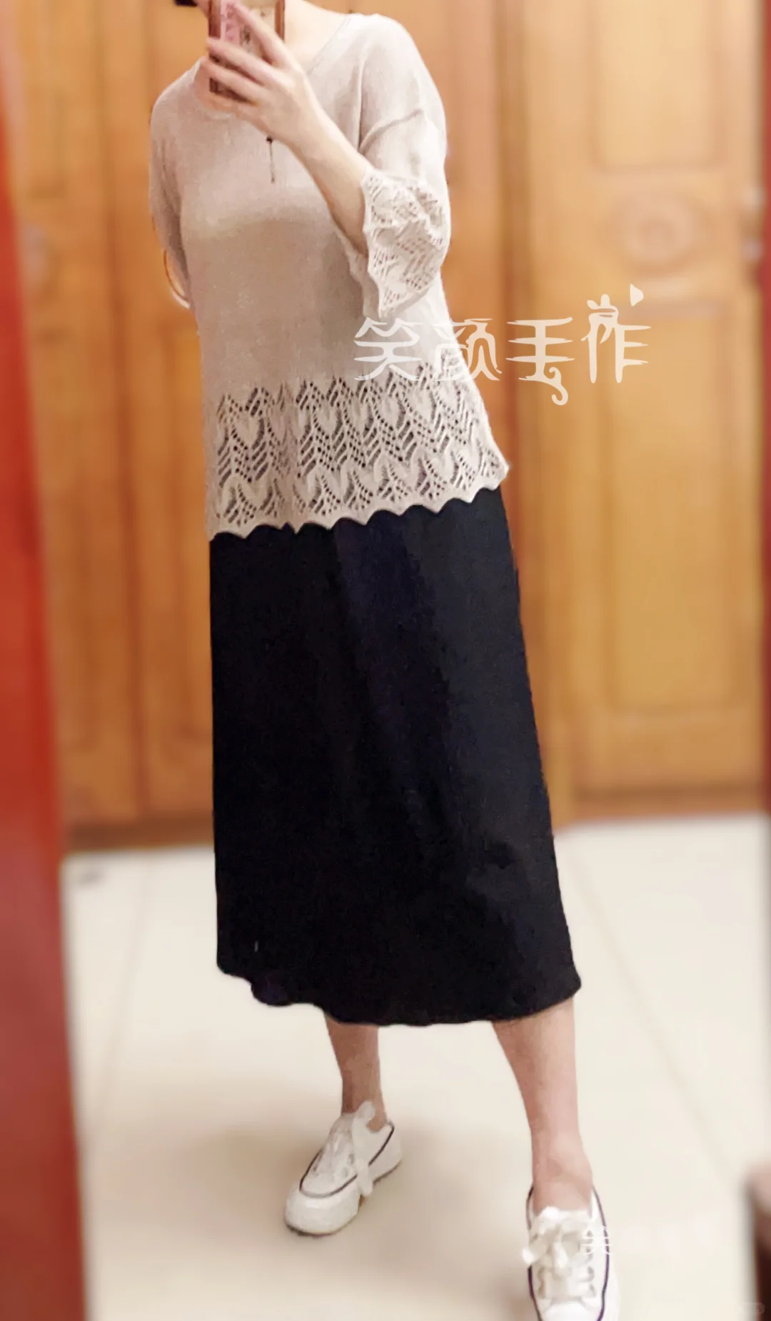 云素亚麻宽松夏衫丨教程+图解