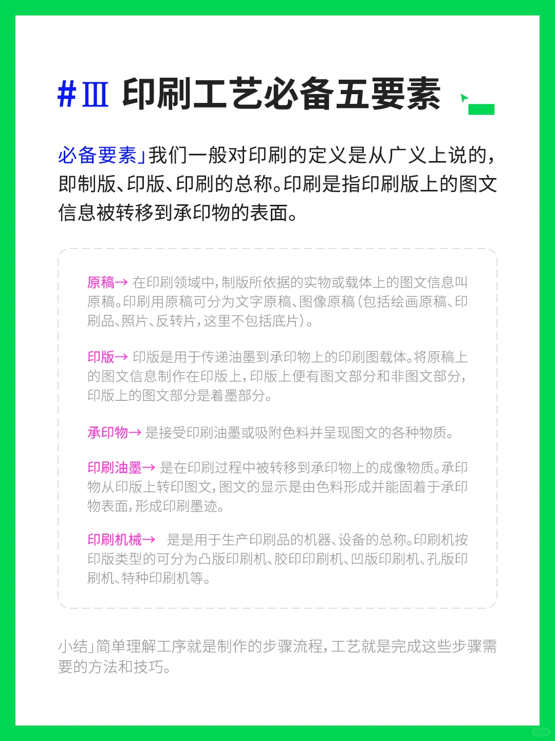 印刷小知识｜印刷基本流程