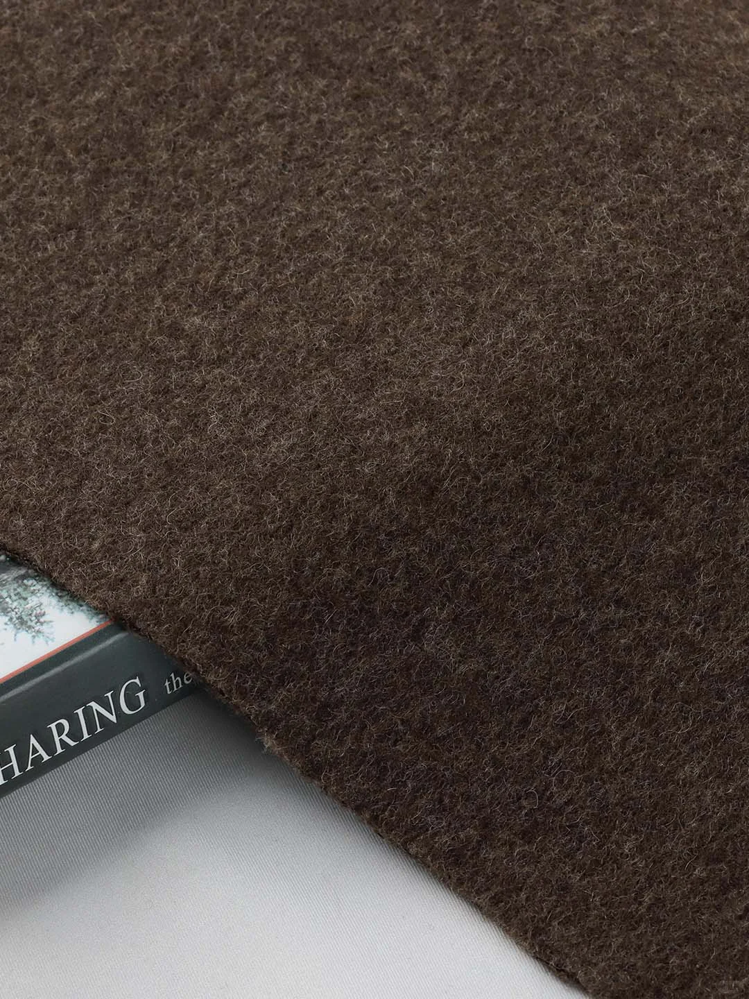 100羊毛立绒双面呢｜表面起绒工艺