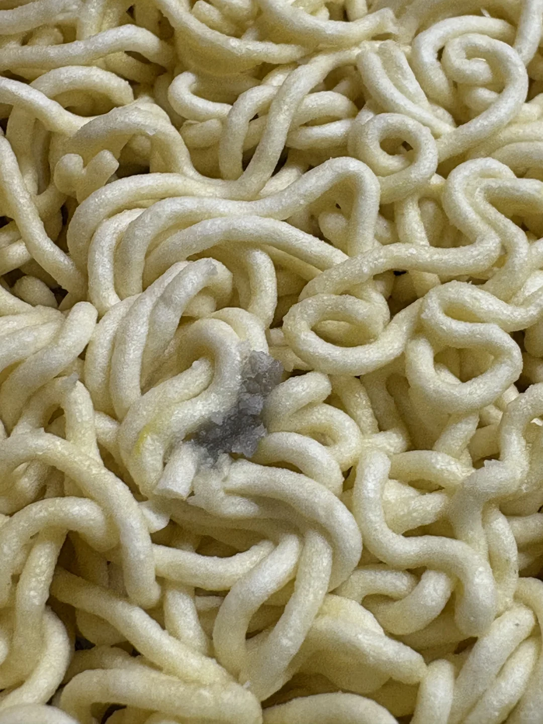 震惊·某知名方便面竟出现霉菌