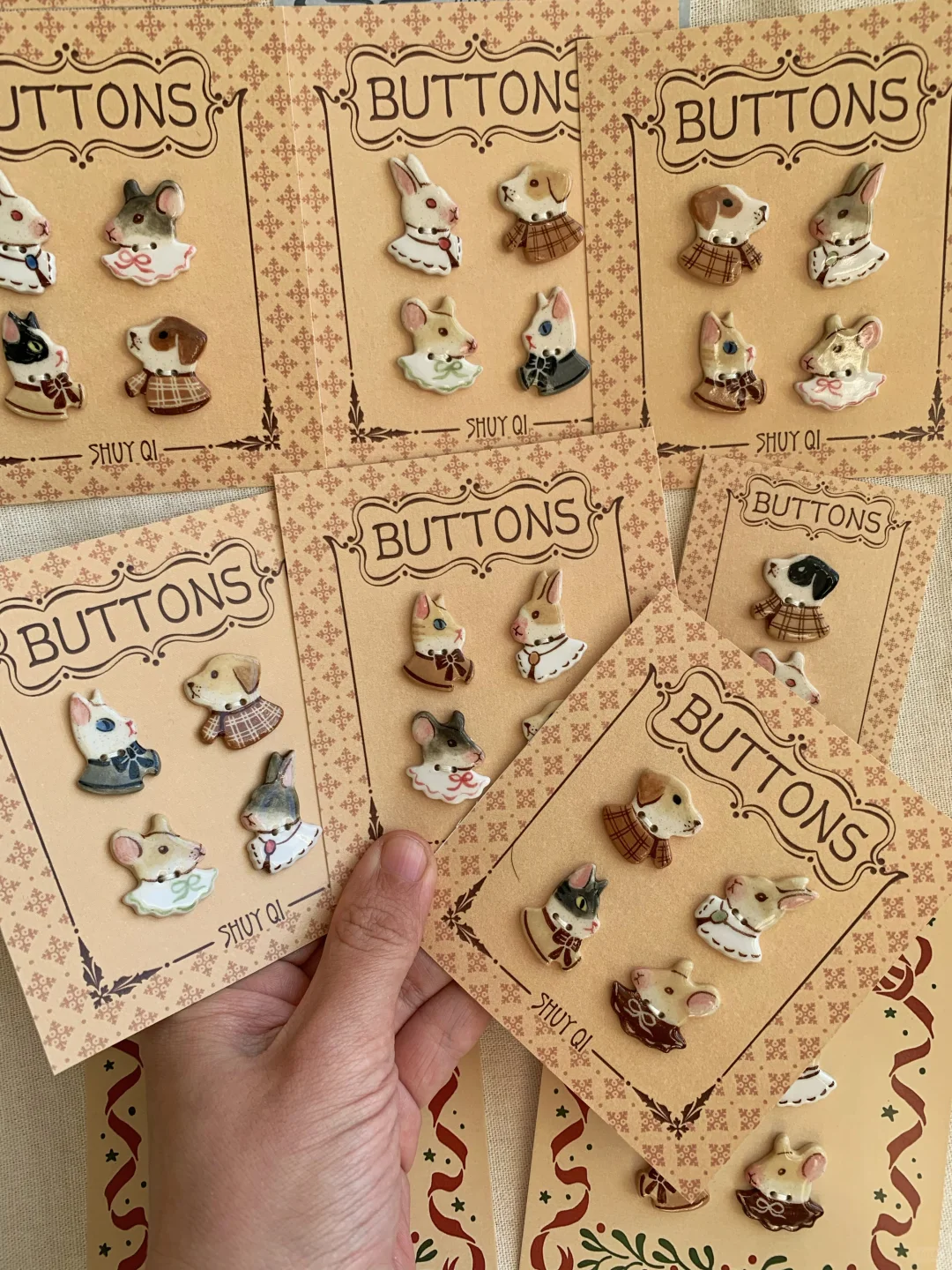 小纽扣的新包装✨