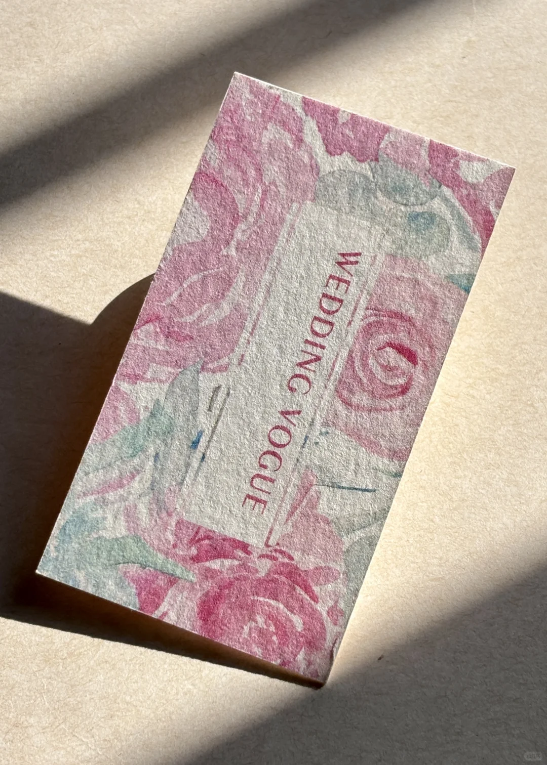 好印刷品当然要分享出来！压凹工艺真的爱了