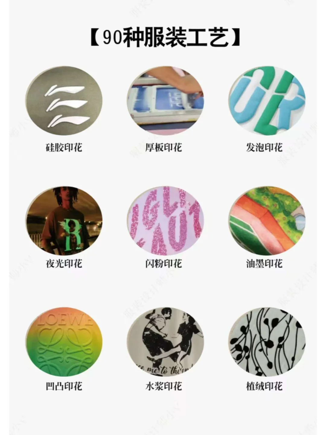 吐血整理的90种服装工艺说明大全【简洁版】