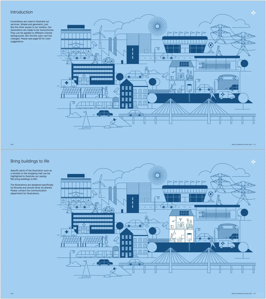 【品牌VI手册】电气和机械承包商bravida