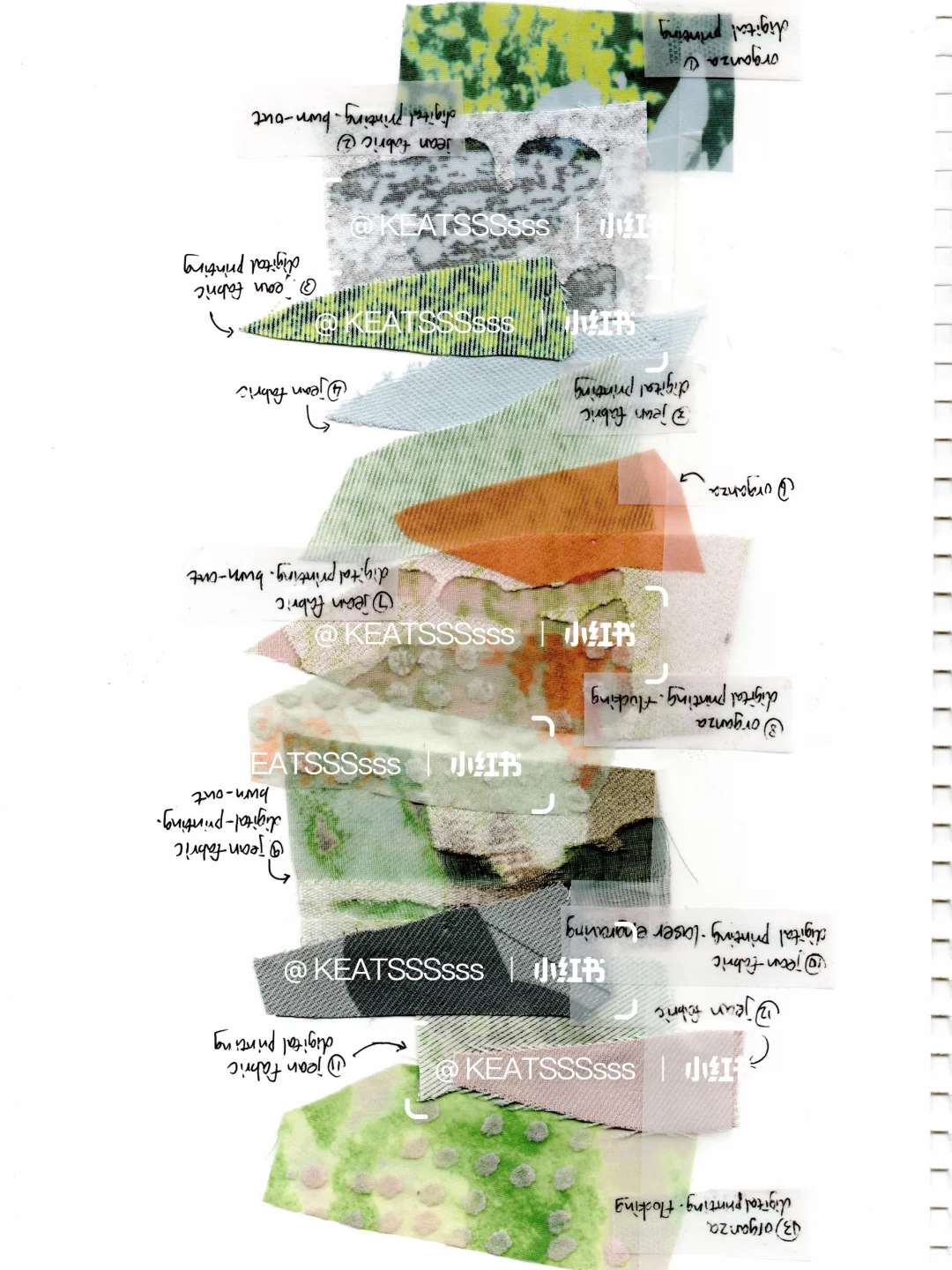 UAL面料版怎么做才好看?面料再造|纺织工艺