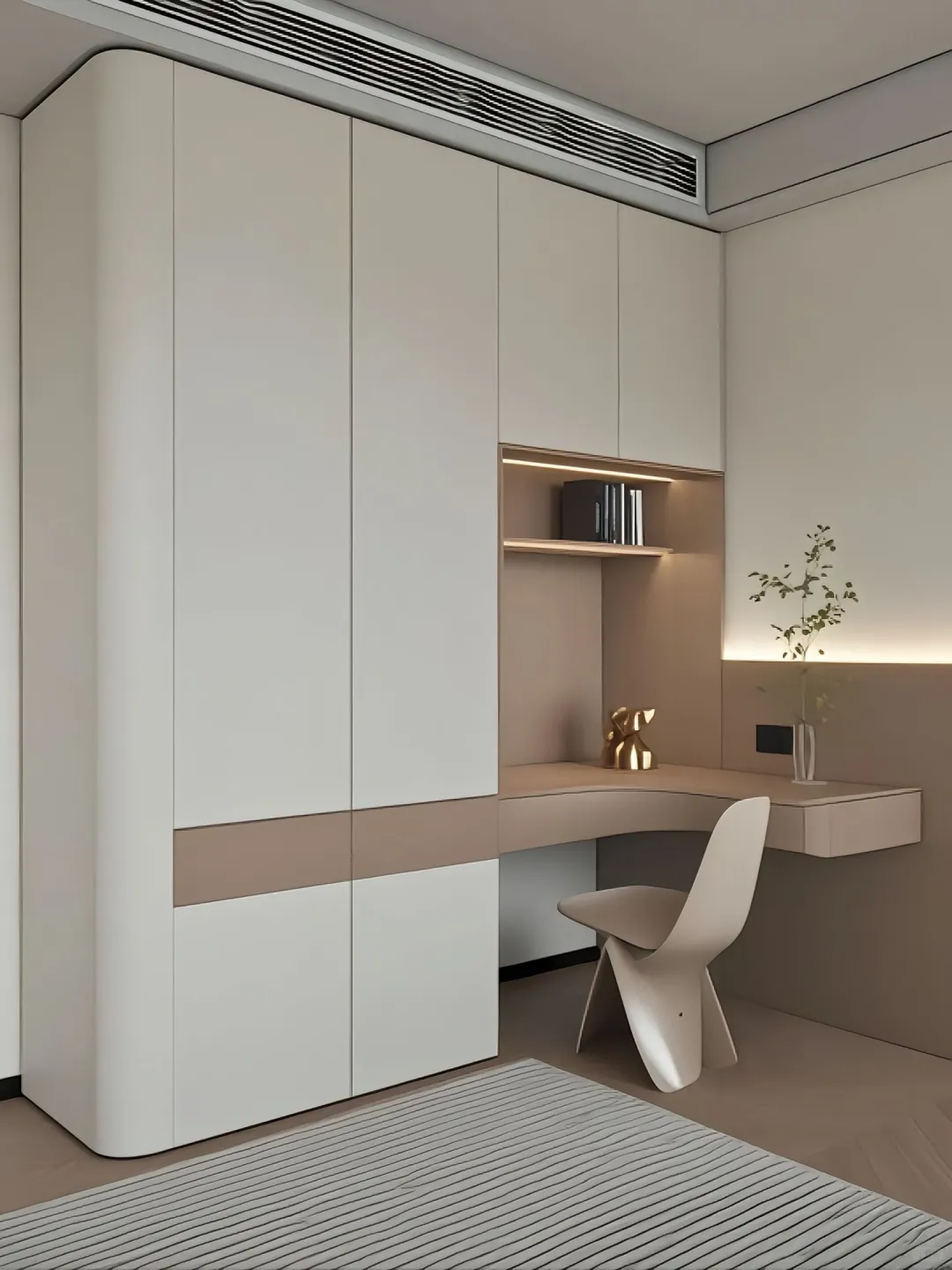 小户型卧室 | 全屋定制的逆天改命术✨