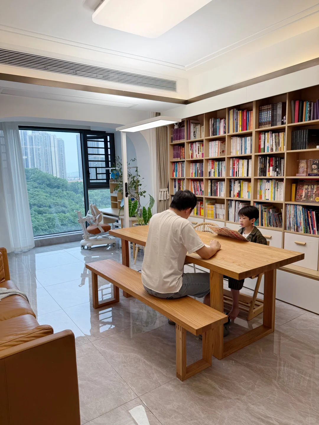 太喜欢这种去客厅化设计了，不豪华但舒适～✨