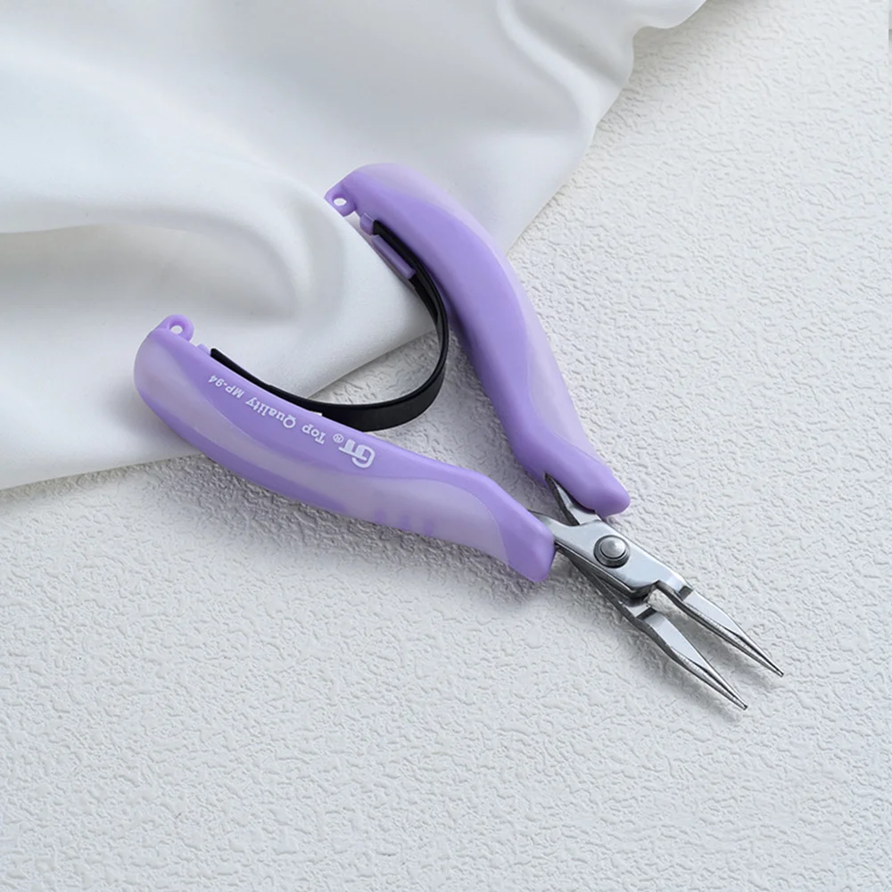 台湾GT紫色手工钳有黑色弹簧vs没有弹簧?