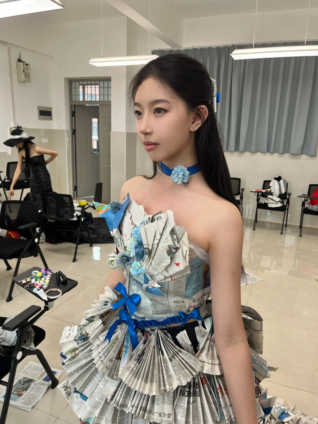 真的好美！报纸也能这样做？！