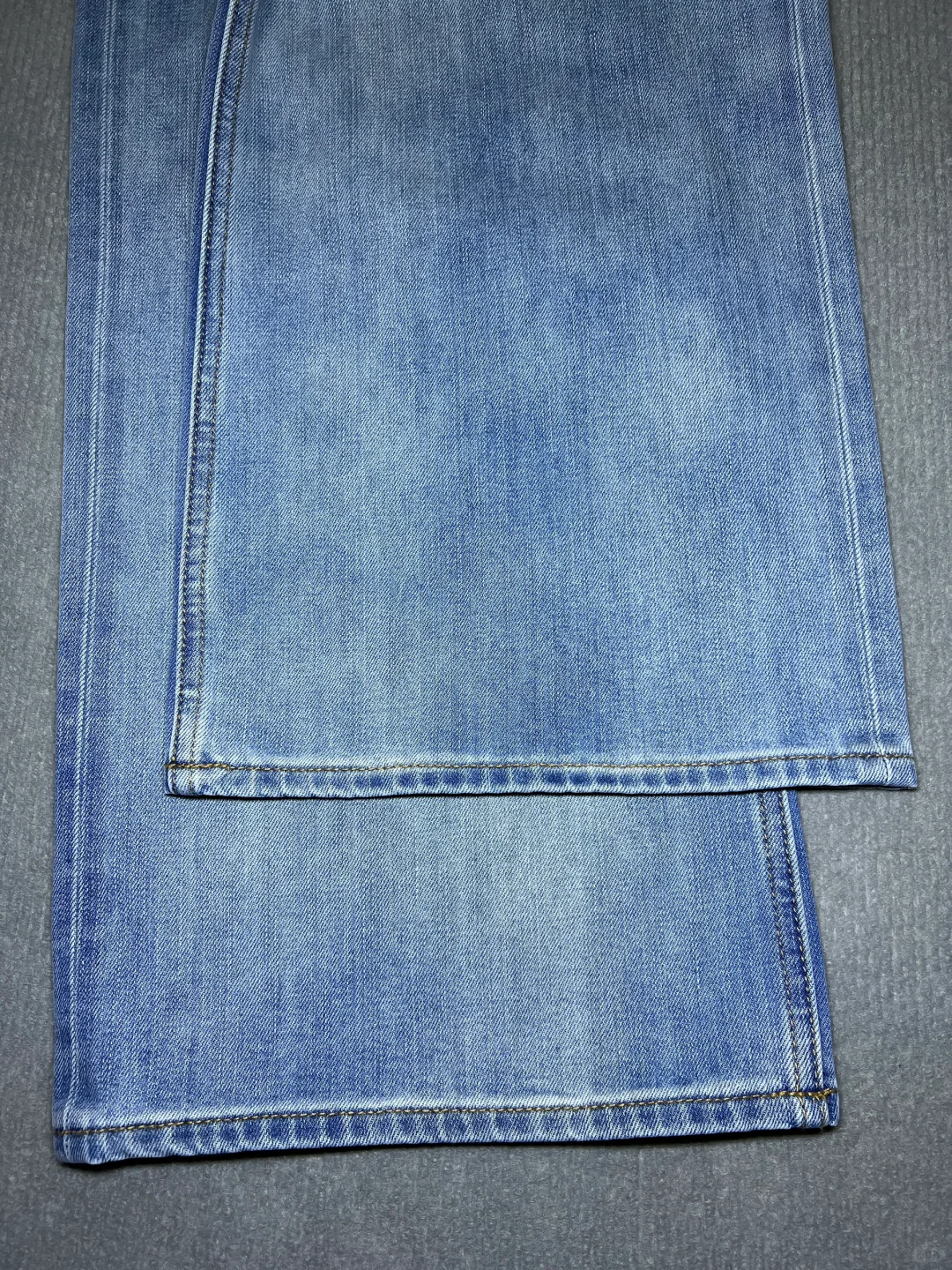 MBBCAR窄幅-Cool ice冰凉系列阔腿a字牛仔裤