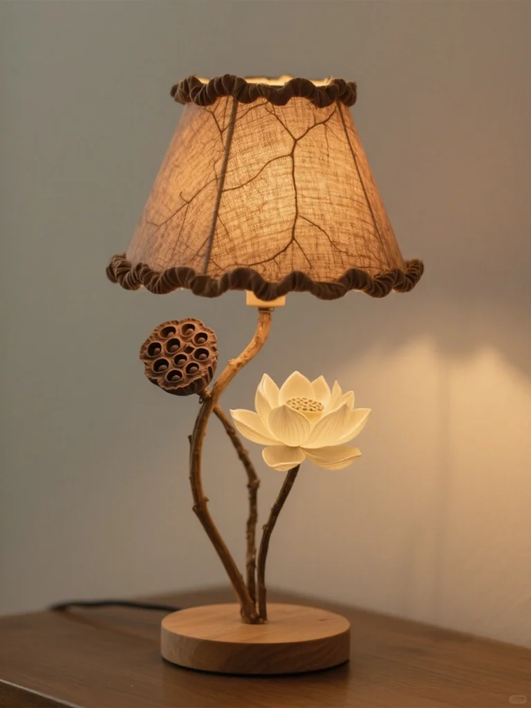 家点灵感｜夏夜的荷·小夜灯