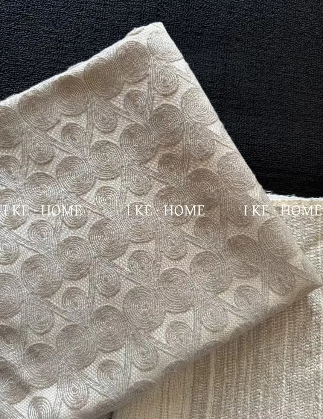 高端面料的细节感