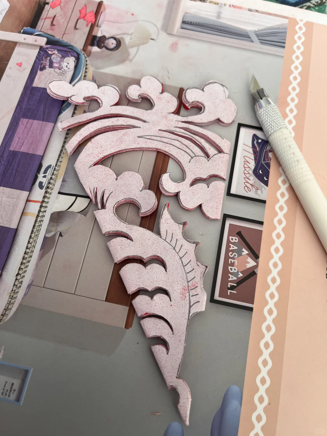 临摹手工剪纸窗花