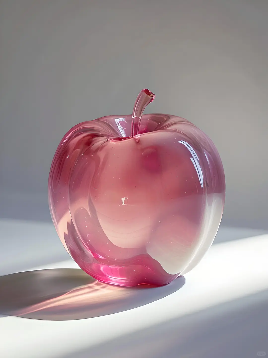 谁能拒绝一个好看的玻璃苹果？