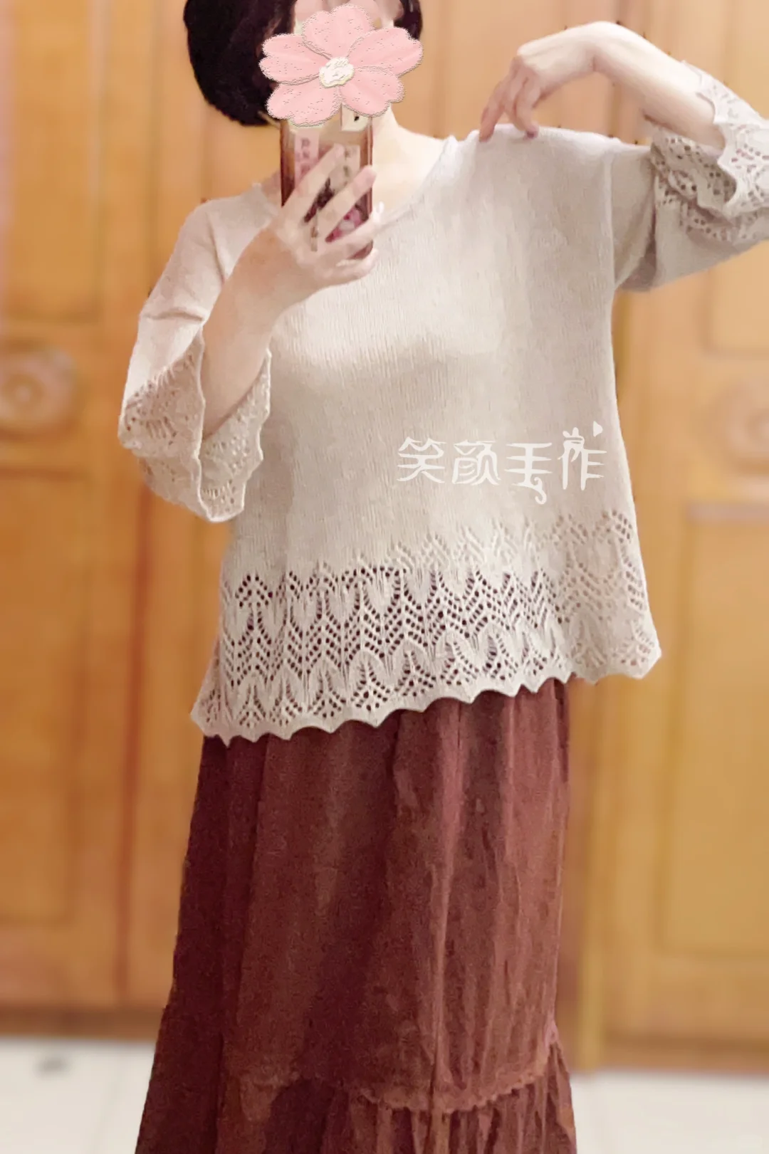 云素亚麻宽松夏衫丨教程+图解