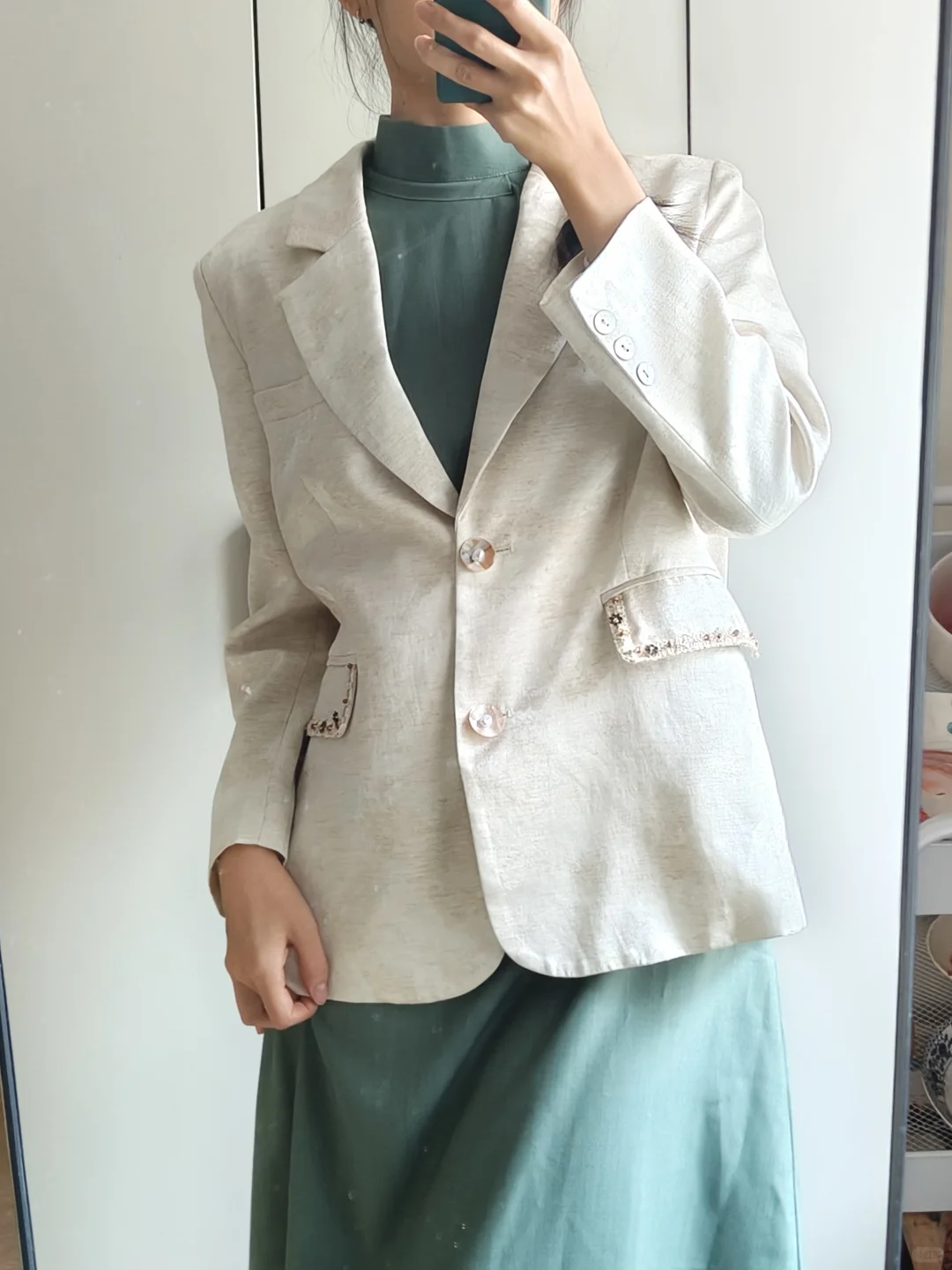 昆屿旗袍丨谁能拒绝得了绿色