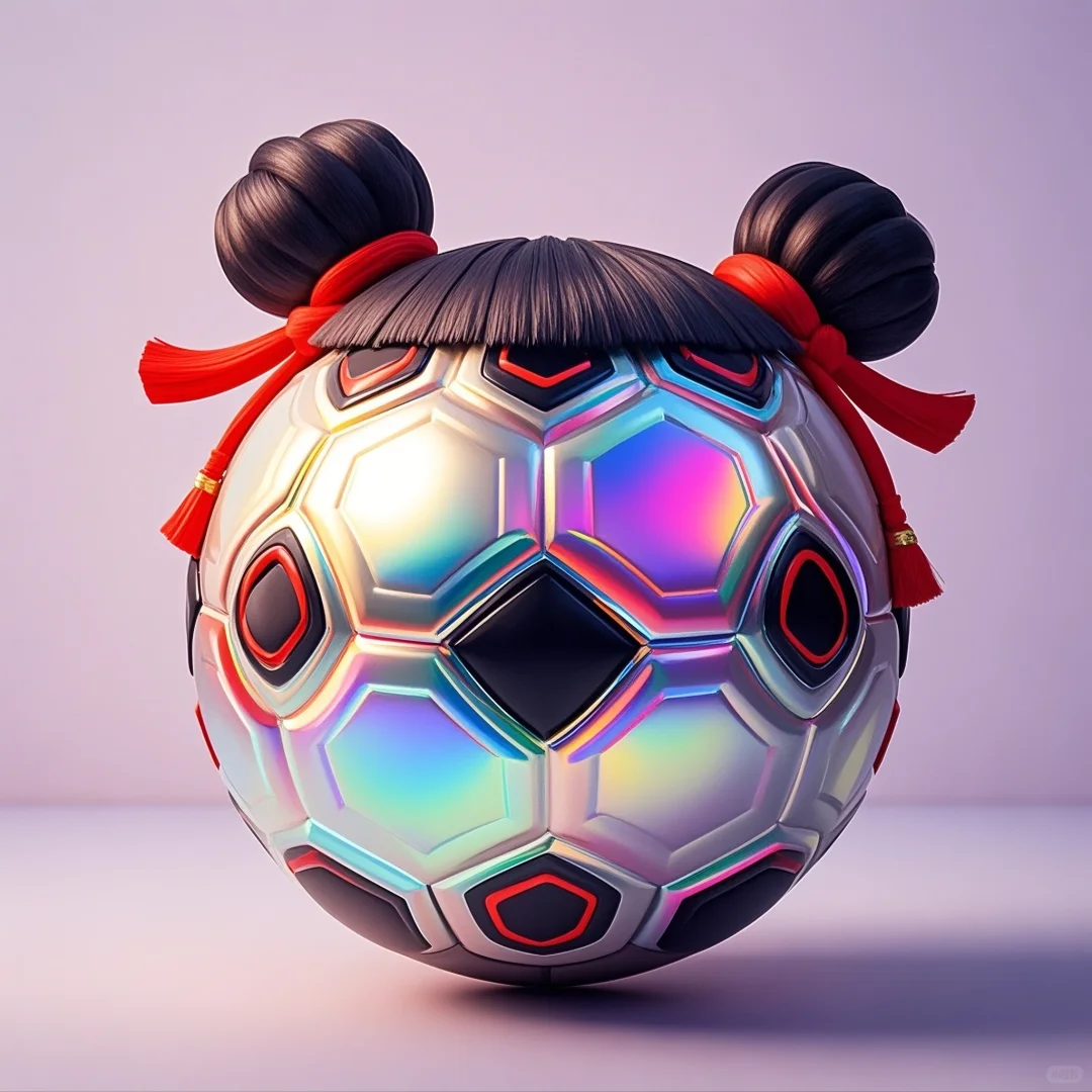 当哪吒遇上足球⚽ 可爱到犯规