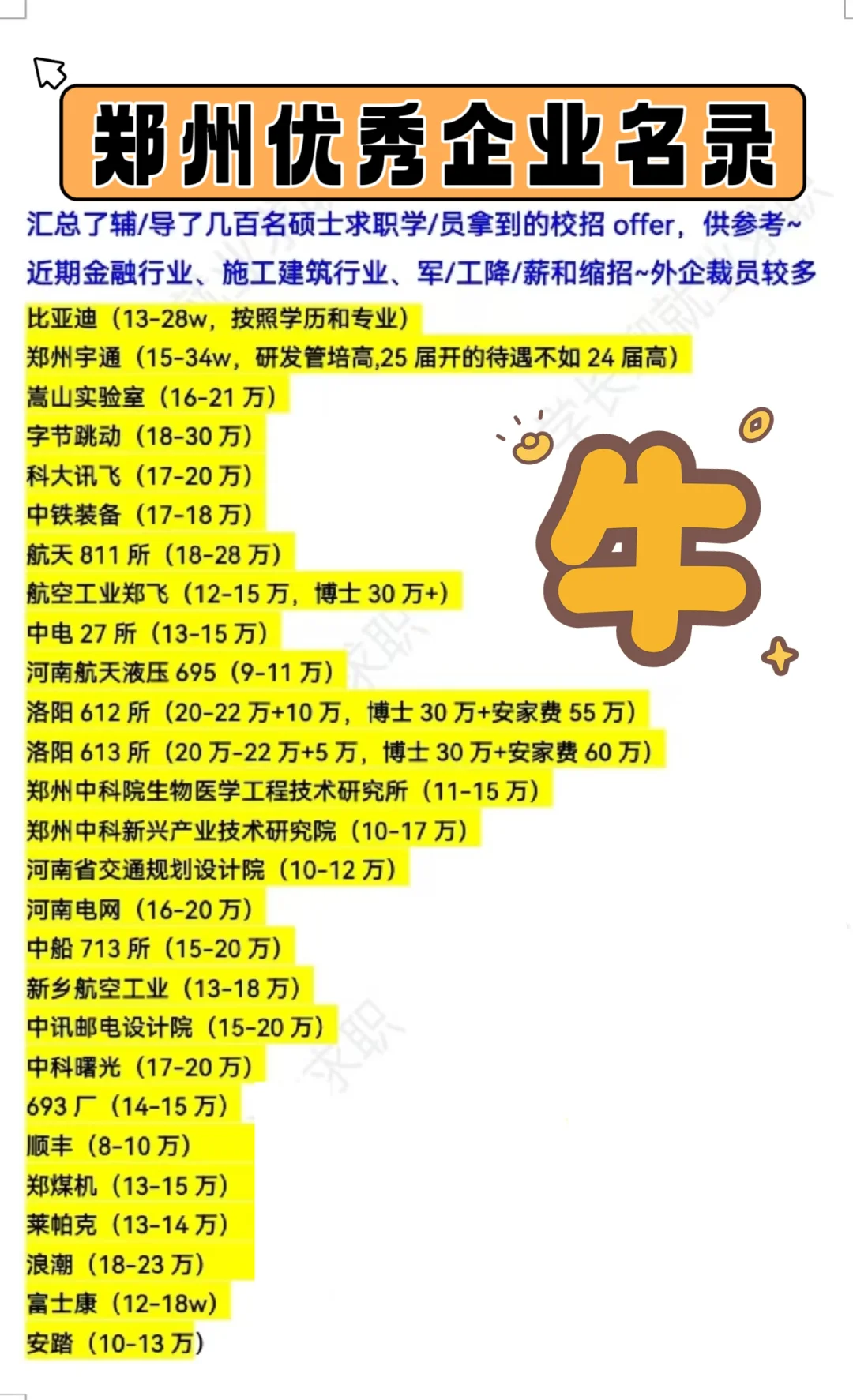 河南郑州优秀企业名录❗