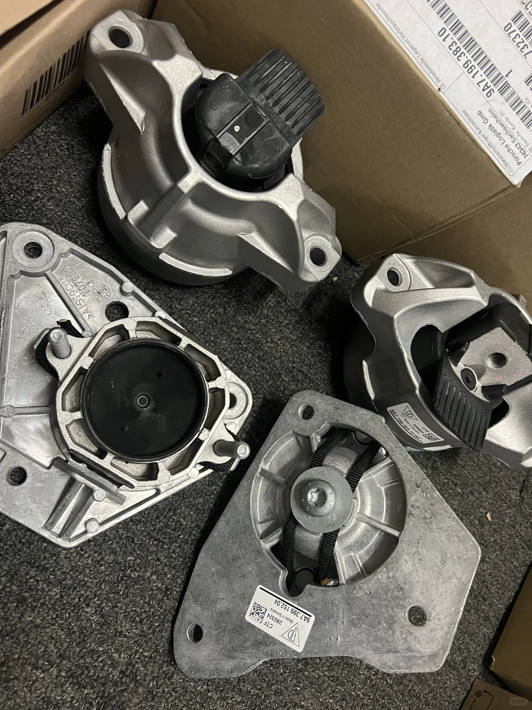 EA839处理漏水套件 更换发动机胶波箱胶