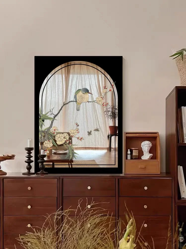 一天一组家居搭配/中古风新中式软装配饰