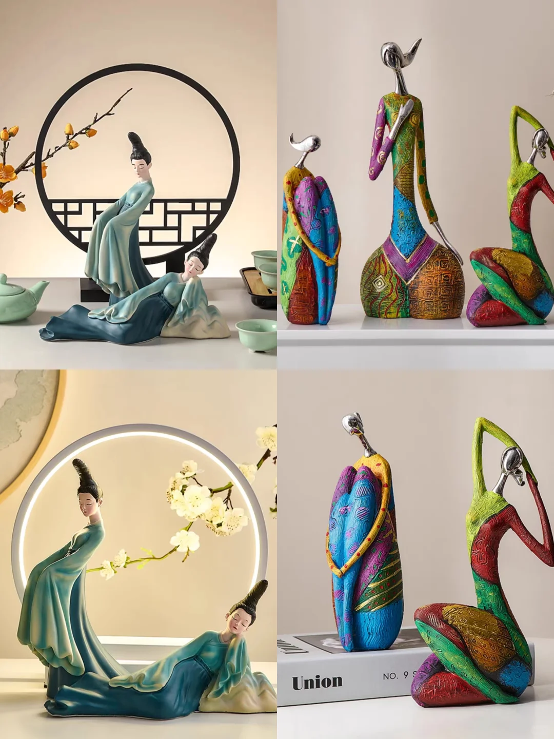 新家的100个快递(54)创意人物小摆件