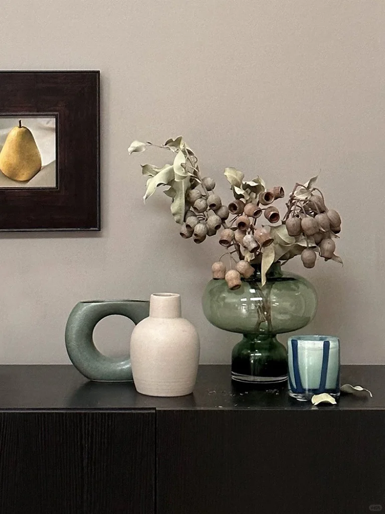 一天一组家居搭配/中古风新中式软装配饰