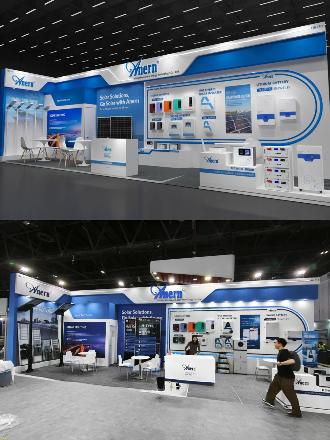 ?谁说能源展难搭建？新鲜对比图告诉你答案