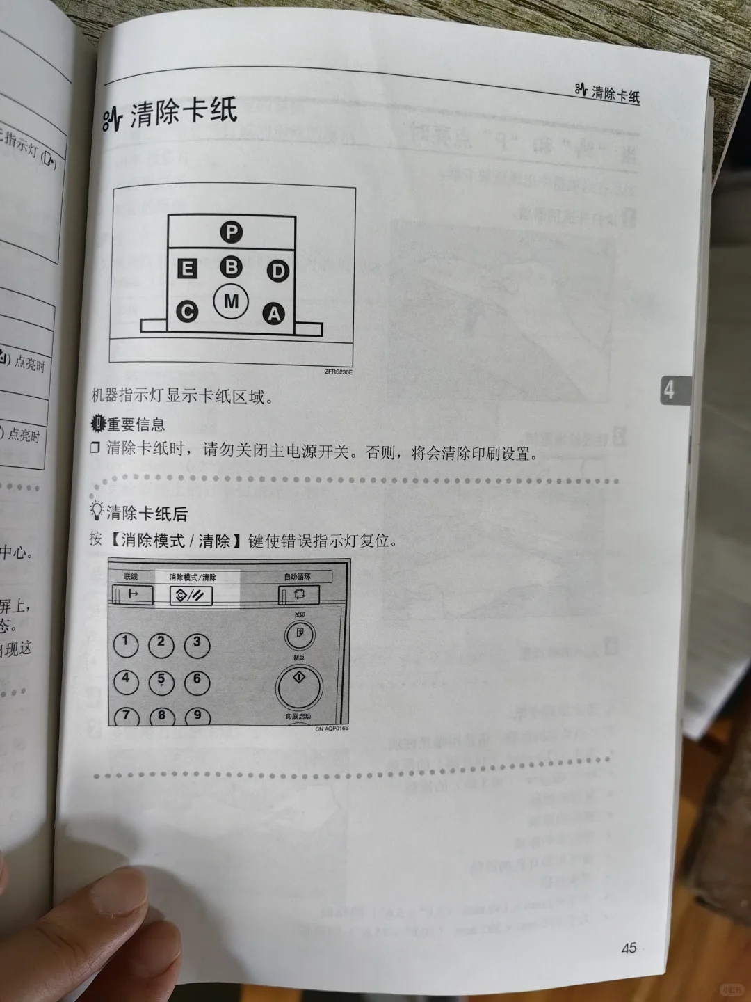 速印机常见故障排除方法