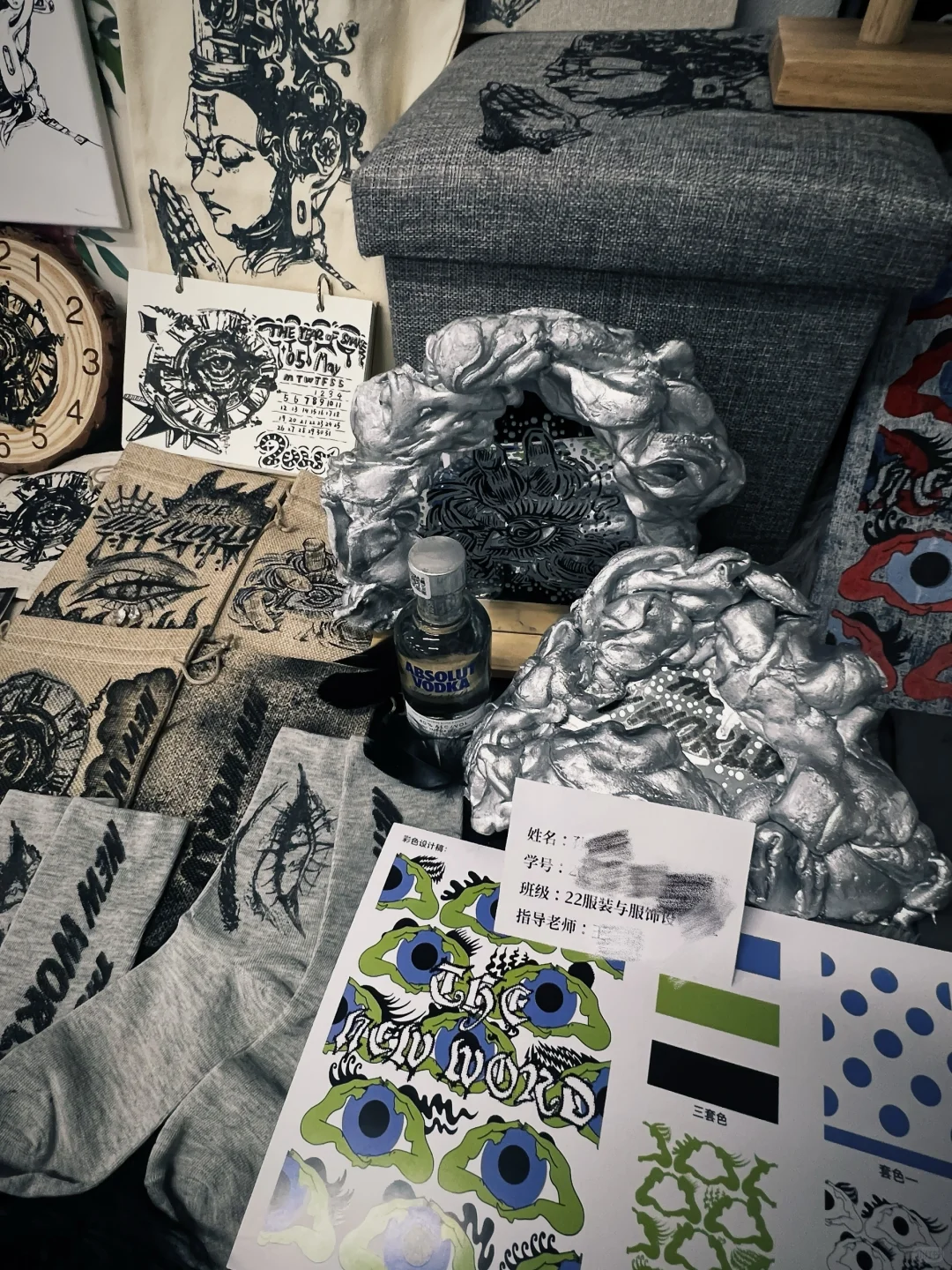 ?丝网印刷结课啦!完整工艺流程?!