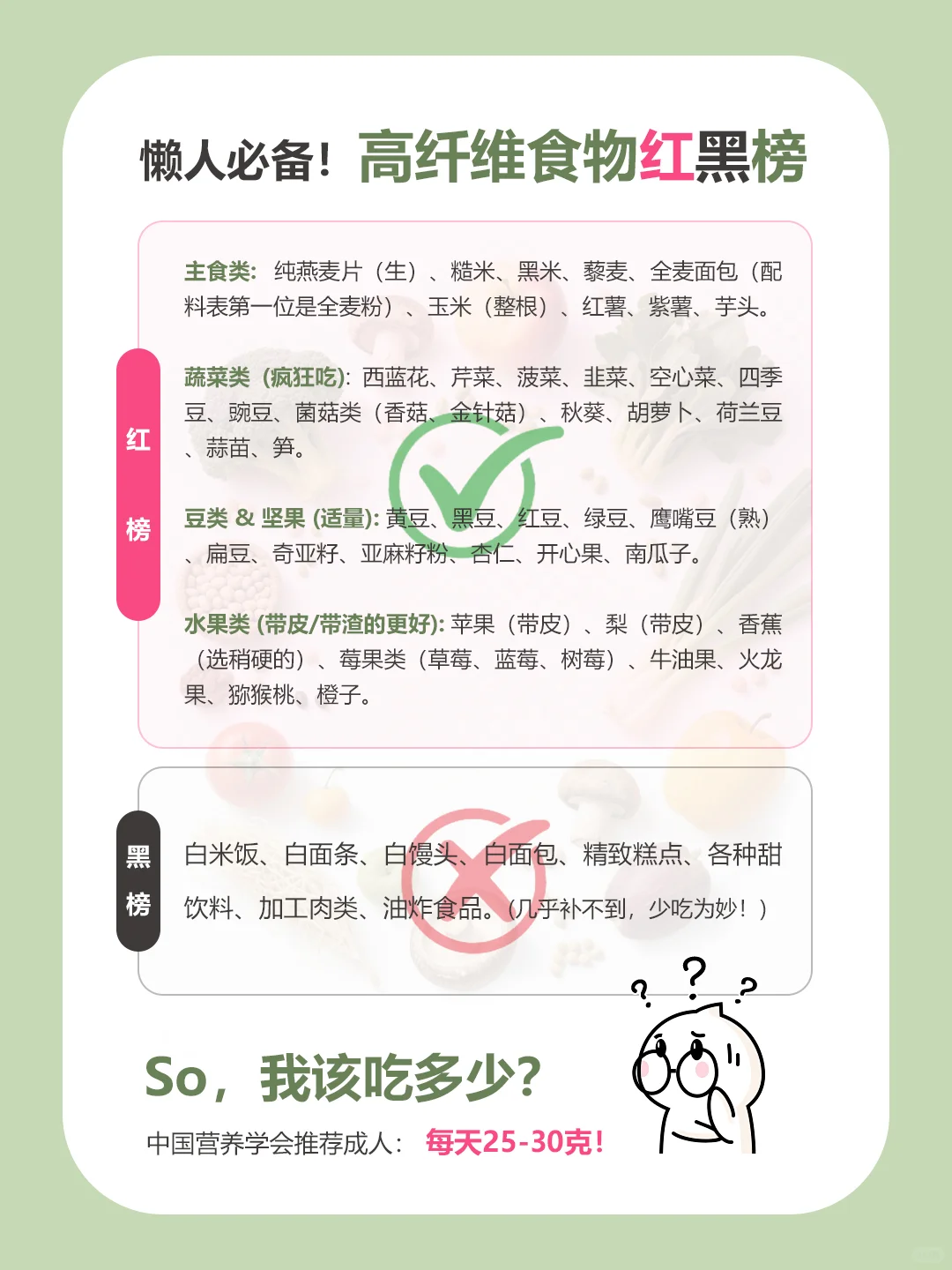 膳食纤维是啥？为啥这么牛？