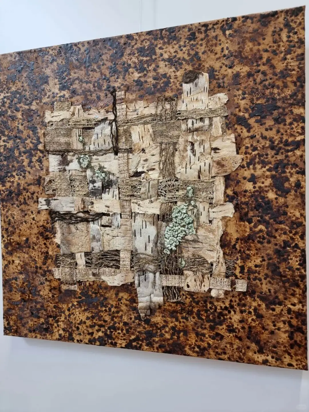 灵感收集l纺织品与自然肌理的结合