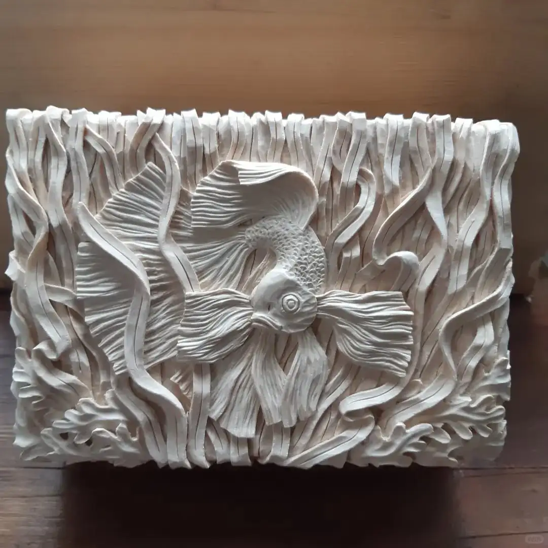 分享一组木雕浮雕作品（俄罗斯艺术家作品）