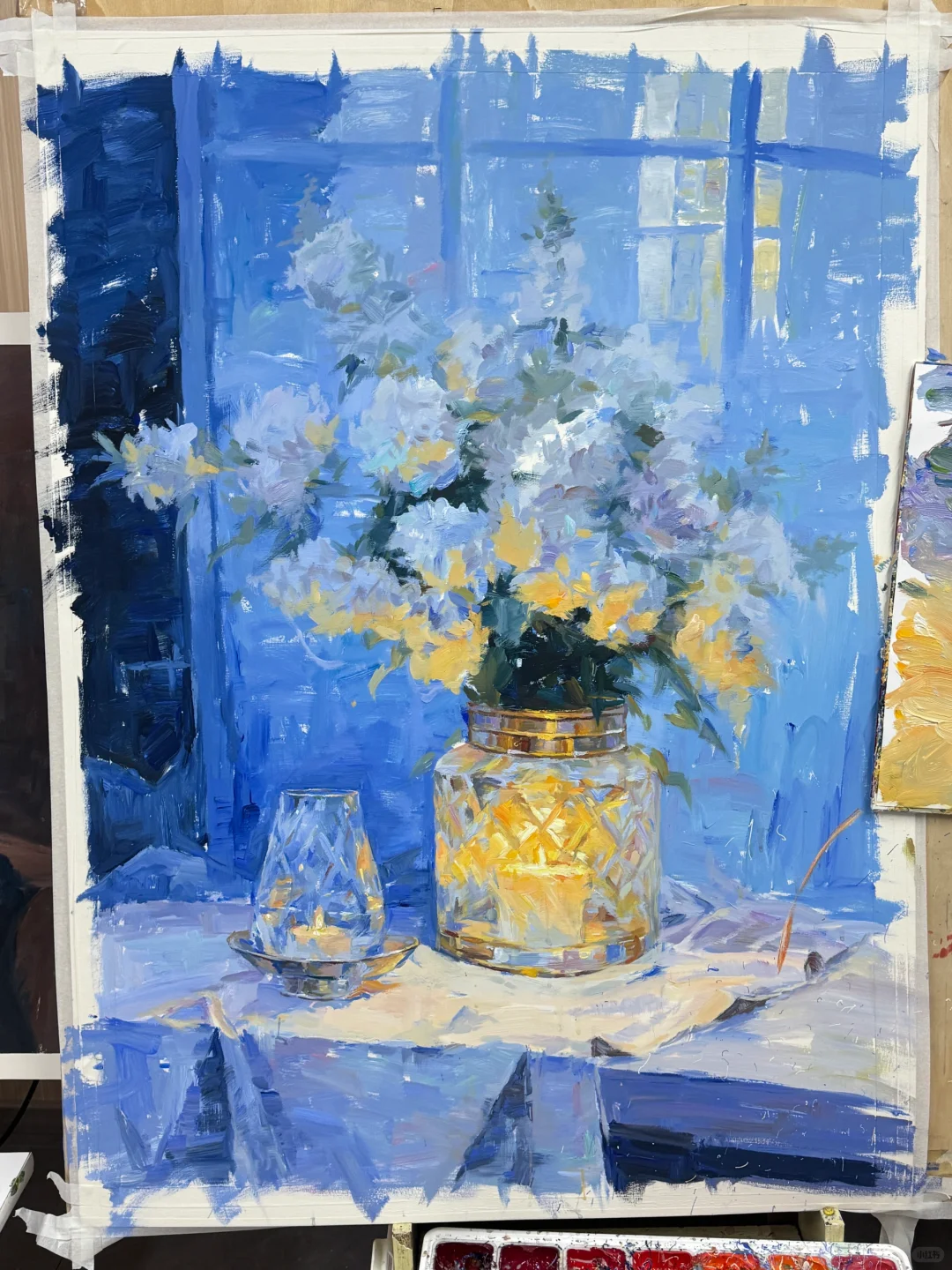 画色彩就是要放得开……