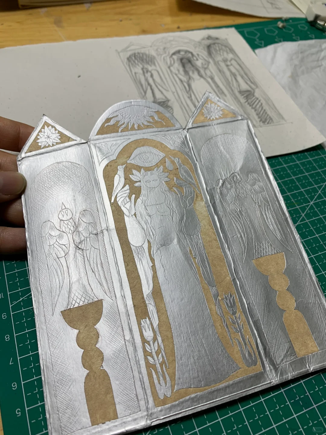 我的兴趣不小众｜牛奶壳版画