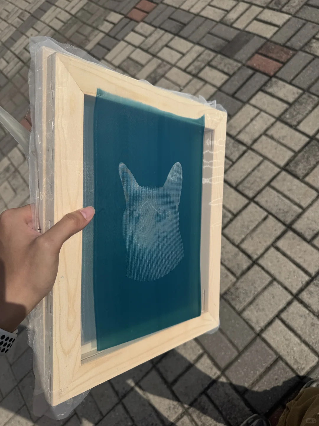 视传大三实训｜丝网印刷制版的一周！