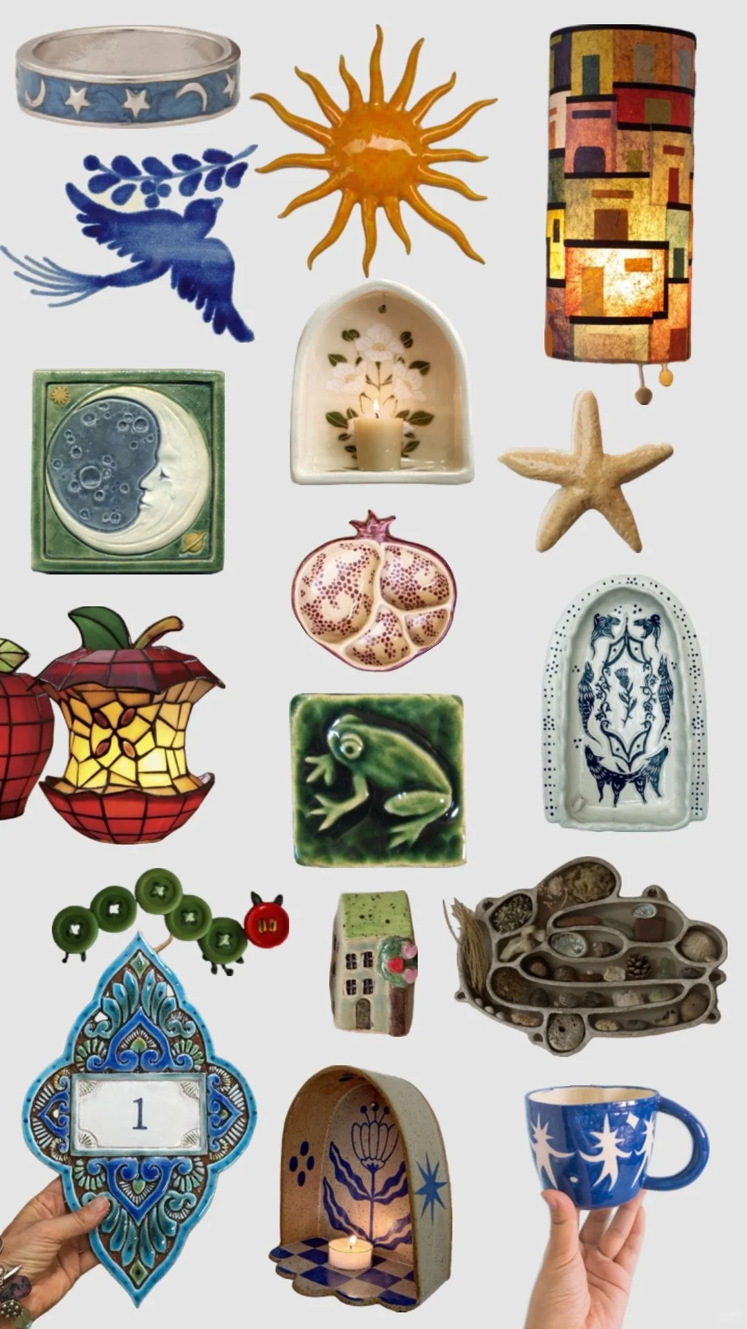 31 手工陶瓷制品DIY｜素材分享