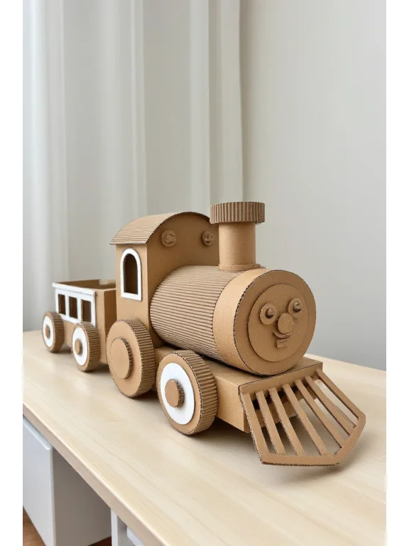 亲子手作|纸板玩具