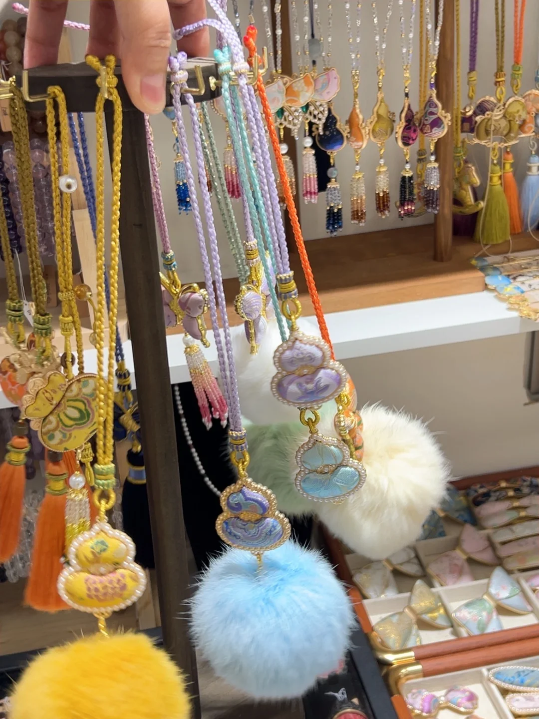 宋锦饰品！超简单的手工～