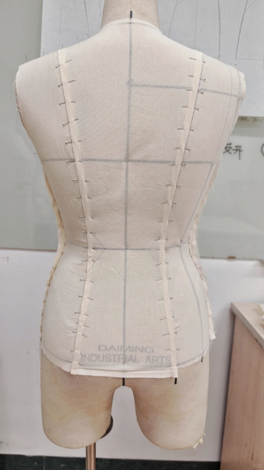 学习日记┊立裁课作业 制作紧身衣