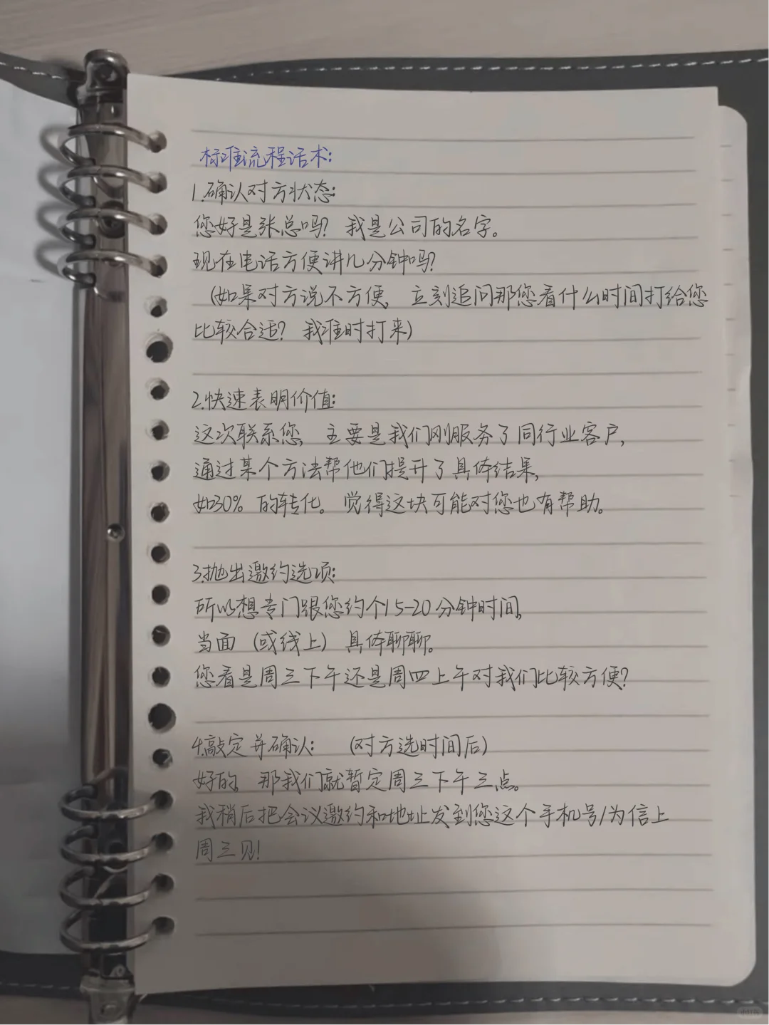 线上邀约/面对面邀约/线下邀约,超实用话术