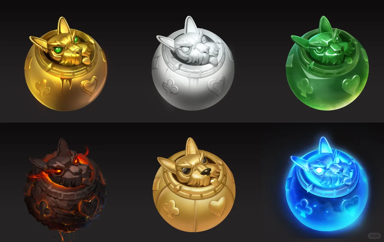 一图看懂不同材质的组合（附带基础材质）