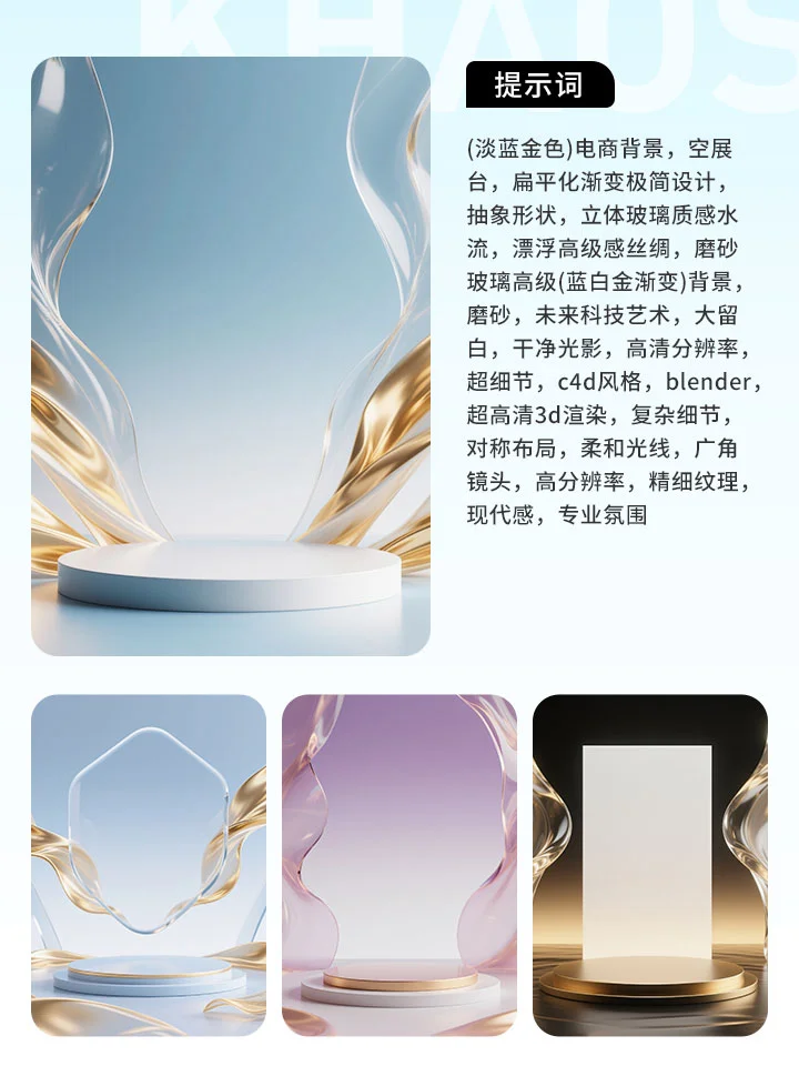 ??好像找到了～电商质感展台！