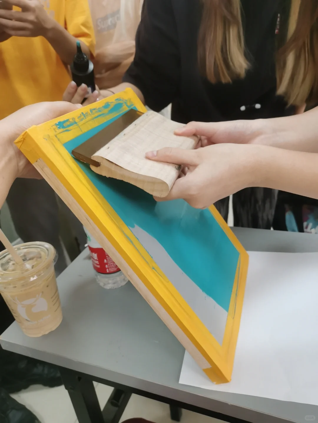 大学生的丝印课在干什么