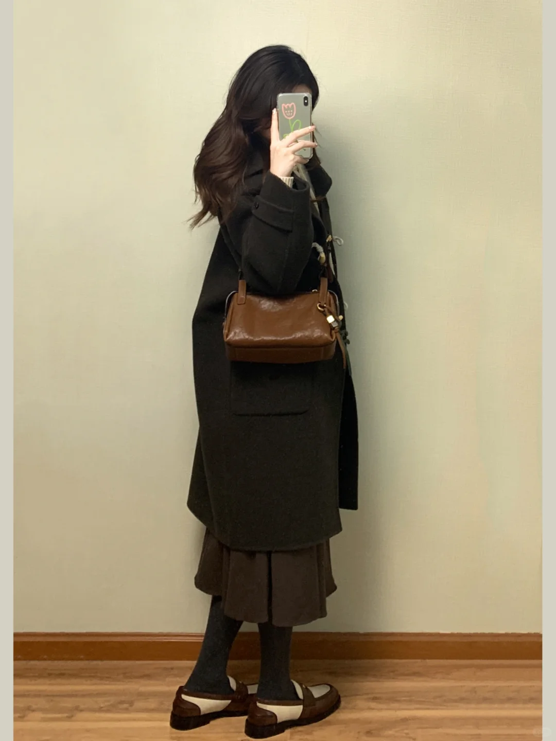 舒适的色彩搭配 复古乖巧的一套