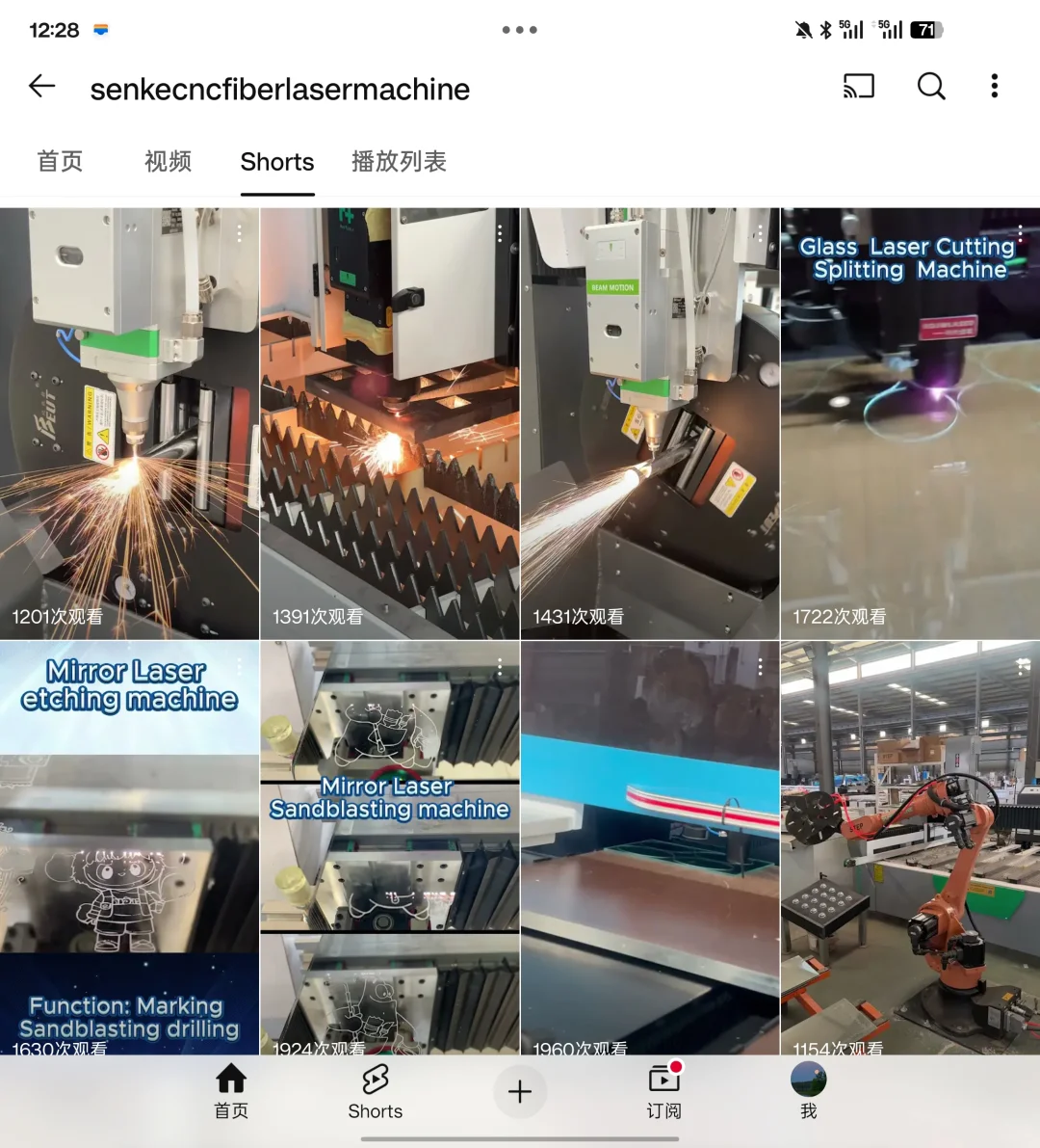 工业品YouTube起号成功！机械设备精准流量